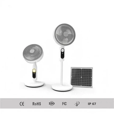 Fann solari bil-pannell u batterija għad-dar