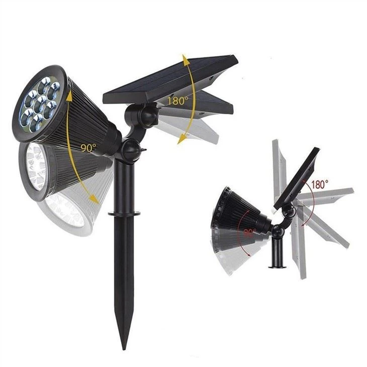 Polycrystalline Solar Panel IP44 I8nserted Lawn Lamp